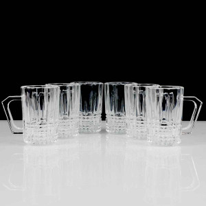 COFFRET 6 VERRE A THE + ST...