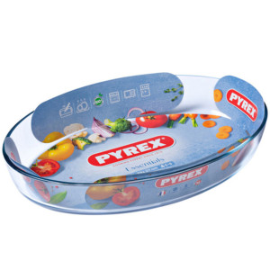 PLAT OVALE 39*247 PYREX...