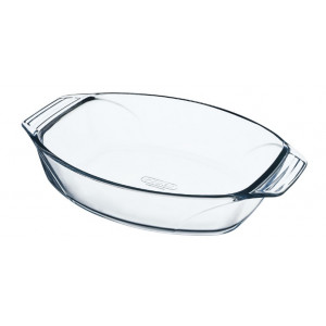 plat ovale 35*24 pyrex...