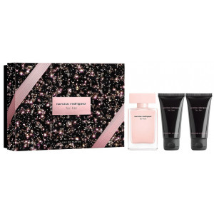 COFFRET-NARCISO RODRIGUEZ-EDP-FOR HER-50ML+LOTION+SHOWER GEL