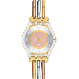 SWATCH - MONTRE - TRI-GOLD...