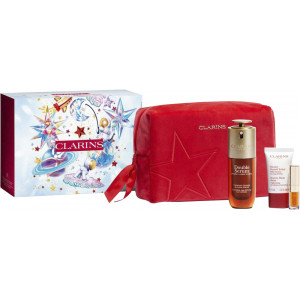 COFFRET-CLARINS-DOUBLE-SERUM-COLLECTION-BOOSTE.ECLAT&NOURRIT.LEVRES